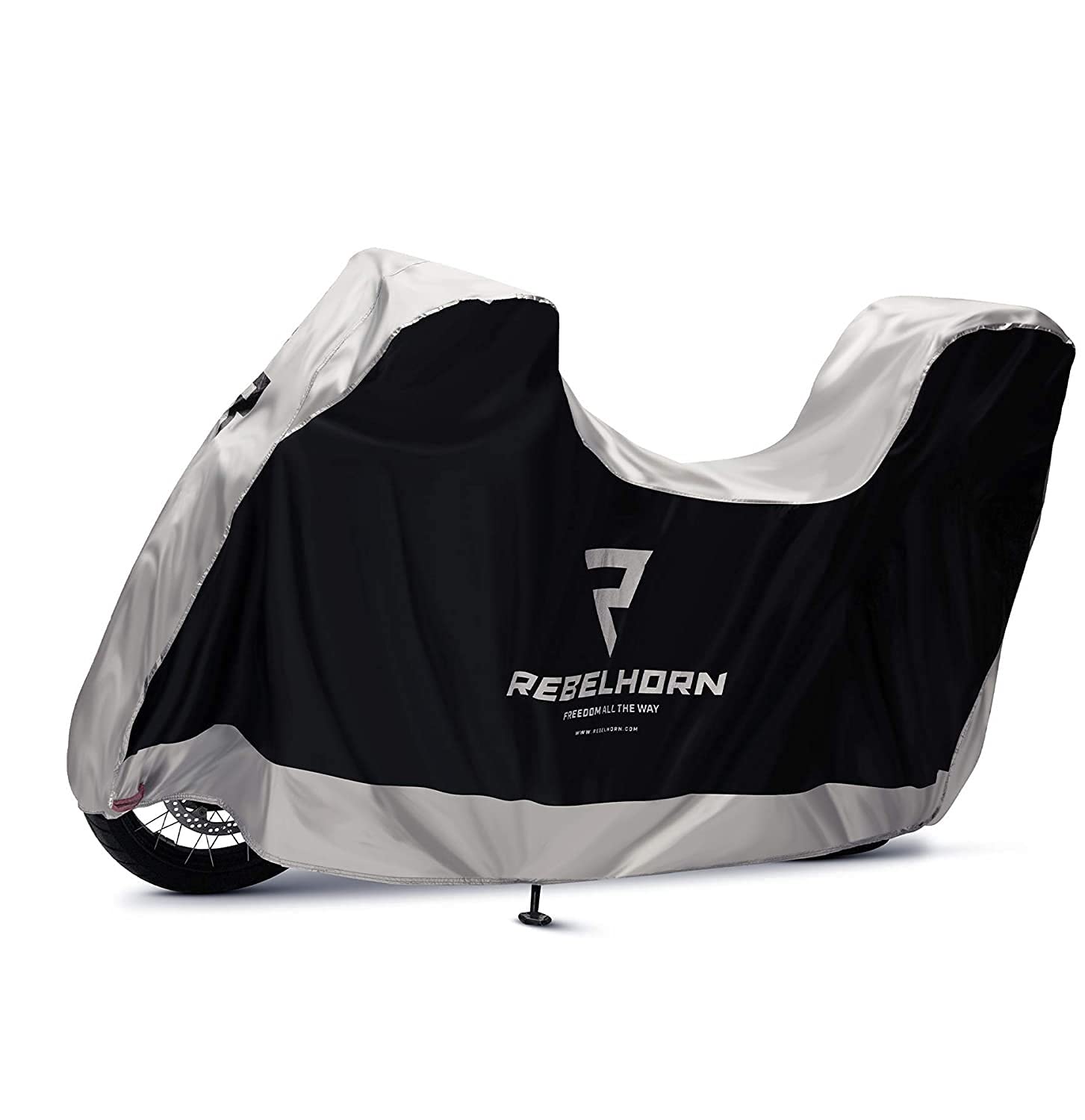 REBELHORN Cover II Top Box Motorradabdeckung | Strapazierfähiges Polyester | Motorradkoffer kompatibel | Zwei Löcher zur Anti-Diebstahl-Kette | Figurbetonte Passform REBELHORN Cover II Top Box Motorradabdeckung | Strapazierfähiges Polyester | Motorradkoffer kompatibel | Zwei Löcher zur Anti-Diebstahl-Kette | Figurbetonte Passform von REBELHORN