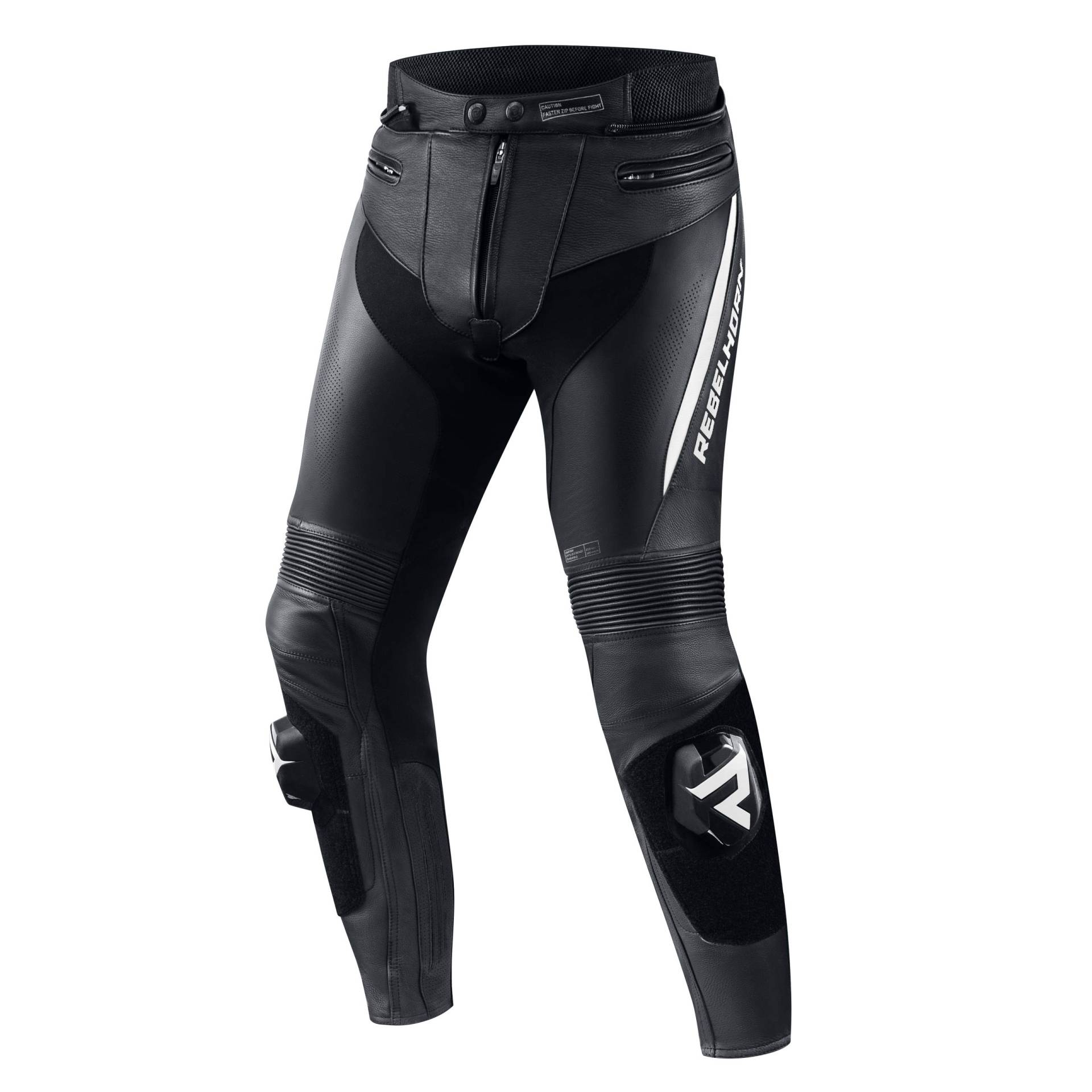 REBELHORN Fighter Leder Motorradhose Knie und Hüftprotektoren Stufe 2 Doppel- und Dreifachnähte Knieschleifer Belüftung REBELHORN Fighter Leder Motorradhose Knie und Hüftprotektoren Stufe 2 Doppel- und Dreifachnähte Knieschleifer Belüftung von REBELHORN