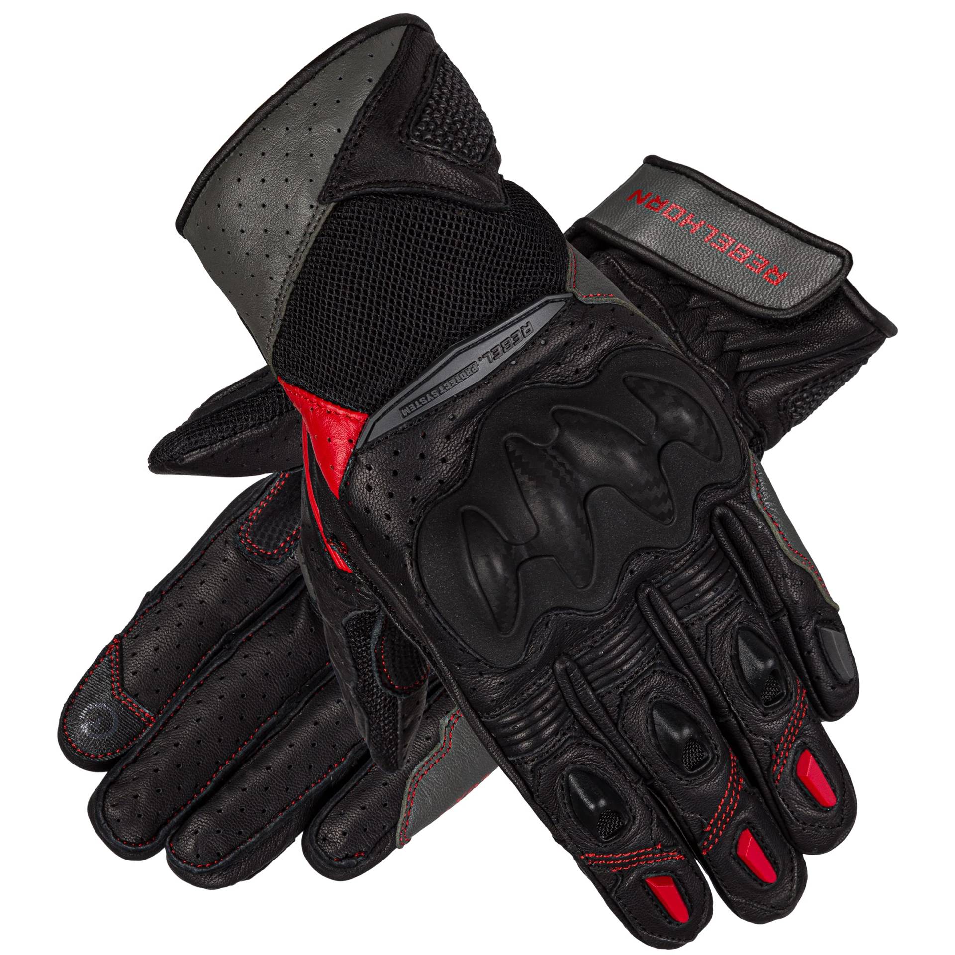 REBELHORN Flux II Lady Ledermotorradhandschuhe für Frauen Ziegenleder SAS-TEC und Superfabric Panels Belüftung Touchscreenfreundliche Pads REBELHORN Flux II Lady Ledermotorradhandschuhe für Frauen Ziegenleder SAS-TEC und Superfabric Panels Belüftung Touchscreenfreundliche Pads von REBELHORN