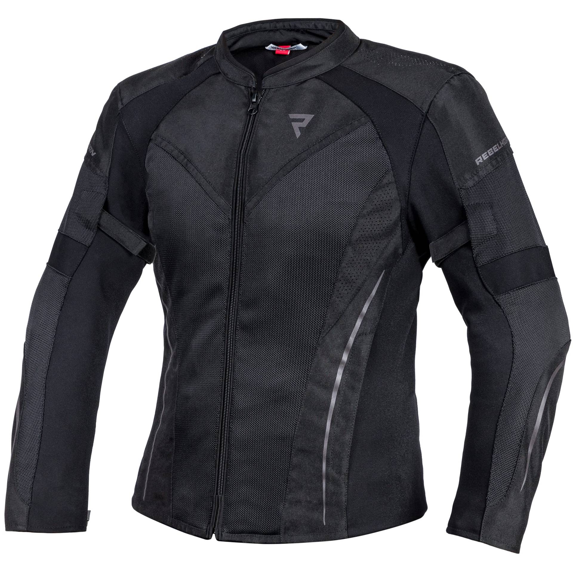 REBELHORN Flux Lady Motorradjacke für Frauen Langlebige Materialien L-XTR Membran Ellenbogen- und Schulterschutz Belüftungstaschen Reflektierende Elemente REBELHORN Flux Lady Motorradjacke für Frauen Langlebige Materialien L-XTR Membran Ellenbogen- und Schulterschutz Belüftungstaschen Reflektierende Elemente von REBELHORN
