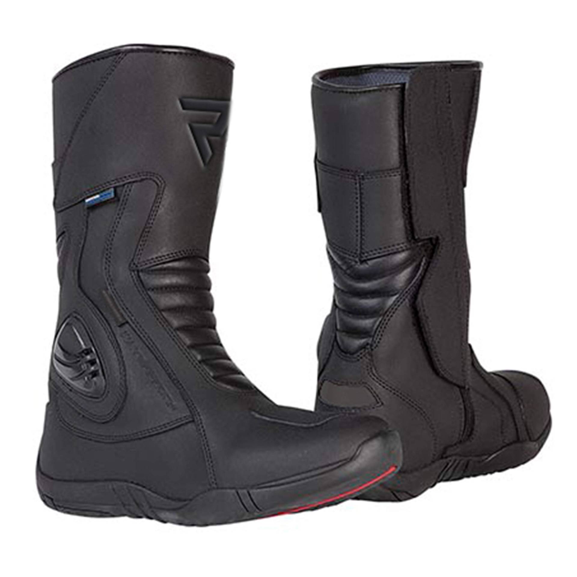 REBELHORN Hail Motorradstiefel PU Leder Fersen- und Knöchelschutz Polyester 3D Mesh Futter Wasserdichtes und atmungsaktives Hipora Membrane Reflective Elements CE-Zertifizierung REBELHORN Hail Motorradstiefel PU Leder Fersen- und Knöchelschutz Polyester 3D Mesh Futter Wasserdichtes und atmungsaktives Hipora Membrane Reflective Elements CE-Zertifizierung von REBELHORN