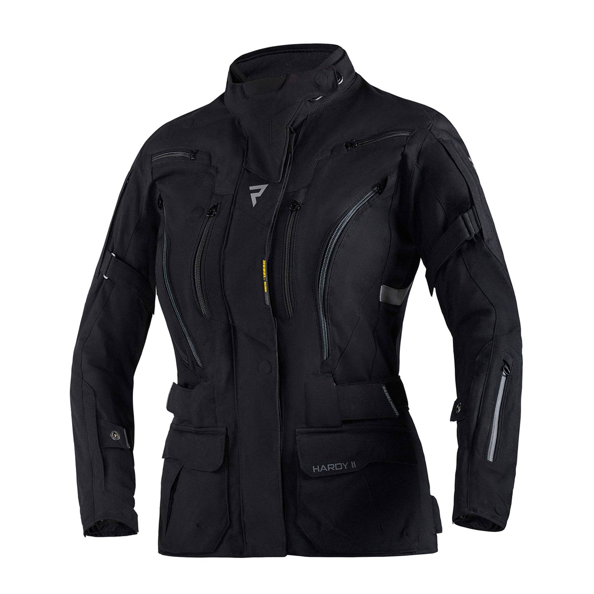 REBELHORN Hardy II Lady Motorradjacke Damen 3 Schichten Wasserdichte atmungsaktive Membran CE-Level 2 Ellbogen- und Schulterschutz Rebel Clima System Reflektierende Elemente REBELHORN Hardy II Lady Motorradjacke Damen 3 Schichten Wasserdichte atmungsaktive Membran CE-Level 2 Ellbogen- und Schulterschutz Rebel Clima System Reflektierende Elemente von REBELHORN