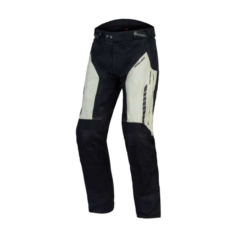 REBELHORN Hiker III Motorradhose Herren | Textil | Reissa Membran | Knieprotektoren Stufe 2 | Taschen für Hüftprotektoren | 4 Belüftungskanäle von REBELHORN