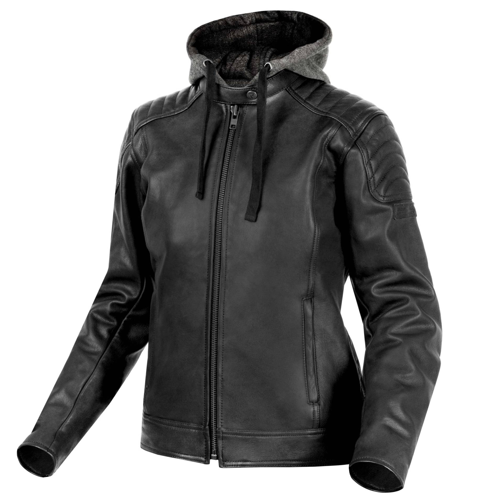 REBELHORN Impala Lady Leder Motorradjacke für Frauen Zertifizierte Ellenbogen- und Schulter Protektoren Abnehmbare Kapuze REBELHORN Impala Lady Leder Motorradjacke für Frauen Zertifizierte Ellenbogen- und Schulter Protektoren Abnehmbare Kapuze von REBELHORN