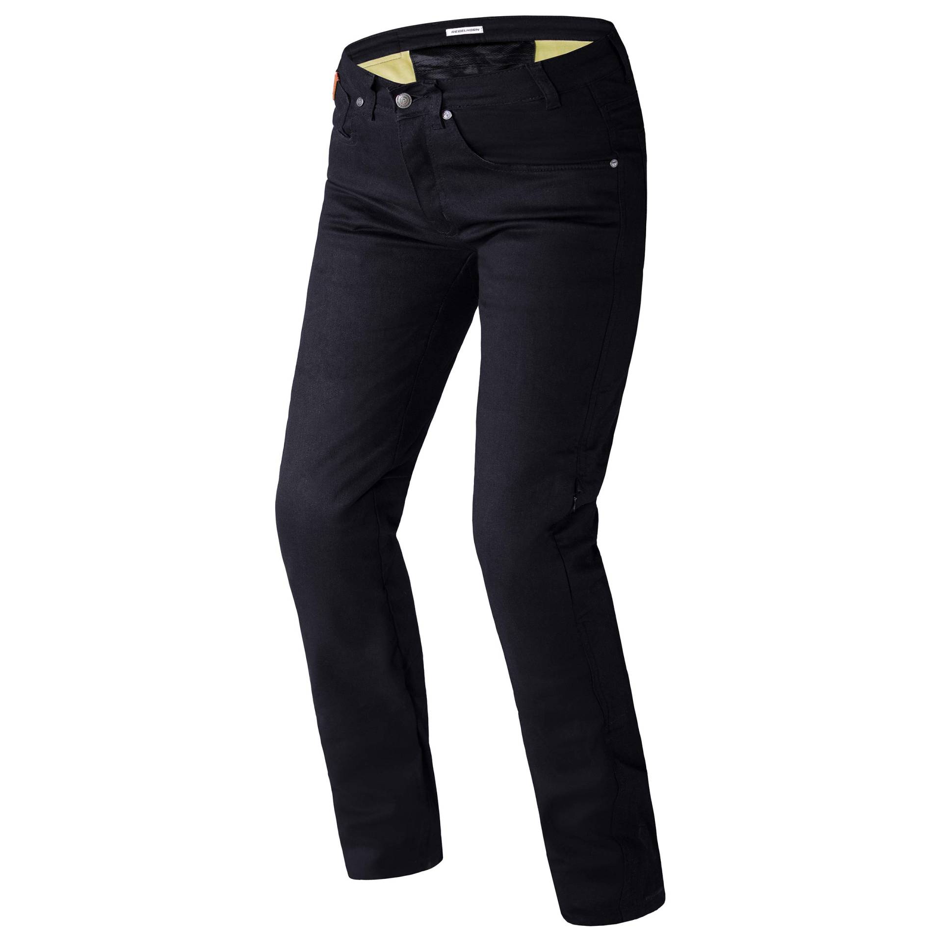 REBELHORN Classic II Motorradjeans Herren | Aramidfaser Futter | CE-Level 2 Knie und Hüftprotektoren | Reflektierende Elemente | 4 Taschen | Regular Fit von REBELHORN