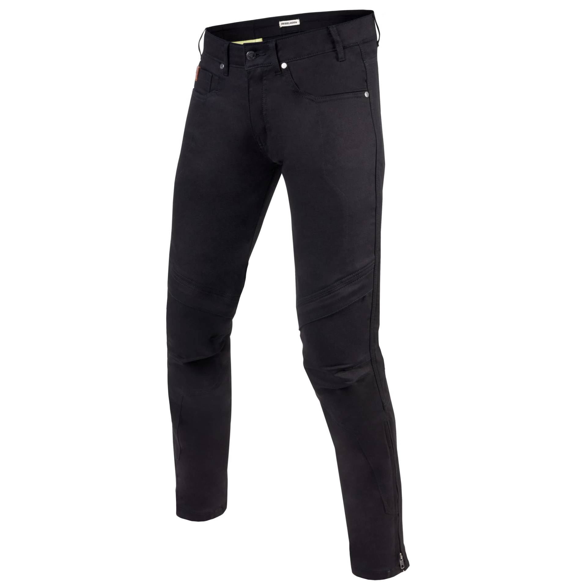 REBELHORN Rage Motorradjeans Herren | Aramidfaser Futter | Knie und Hüftprotektoren | Slim Fit von REBELHORN