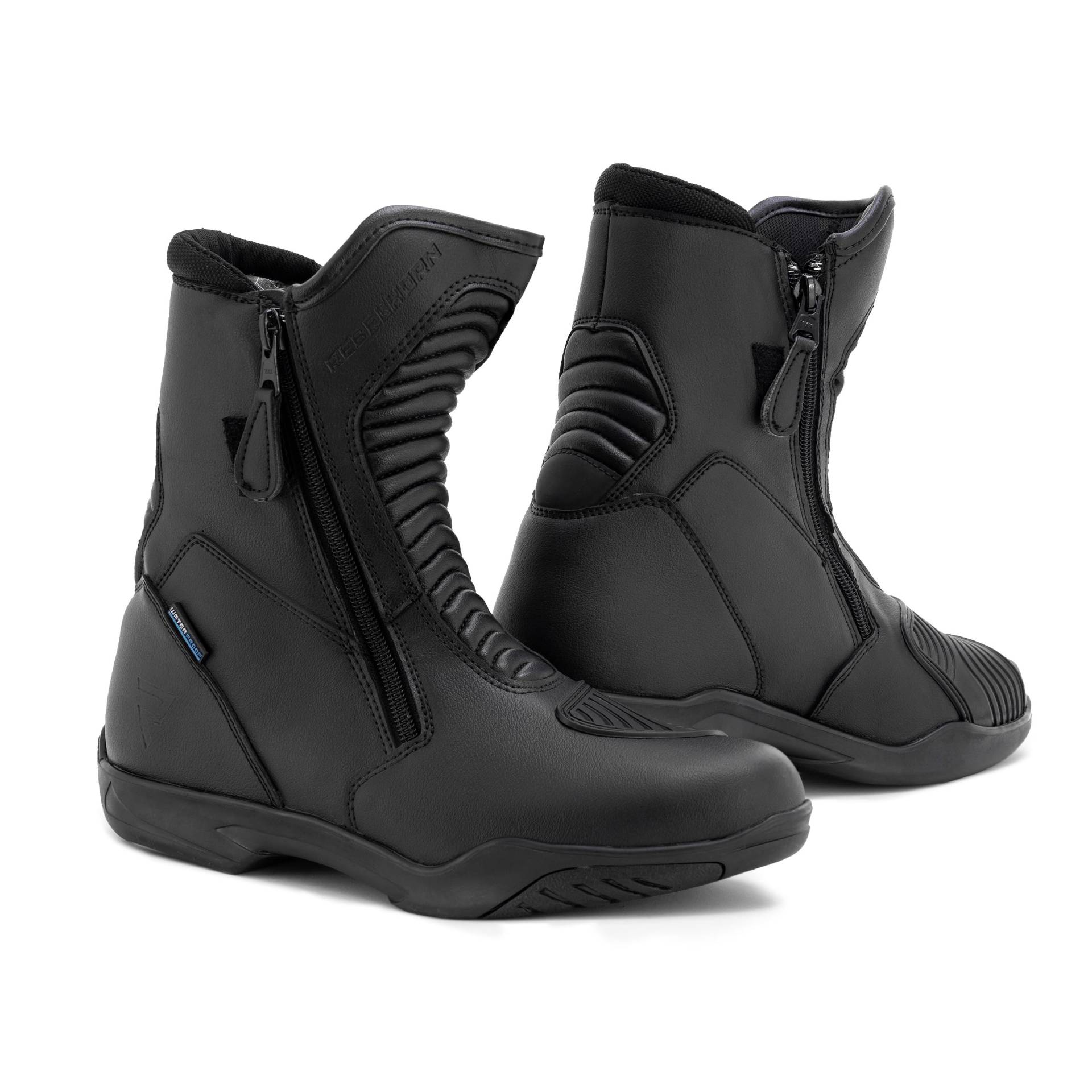 REBELHORN Rio Motorradstiefel Herren & Damen | PU Leder | Hipora Membran | Knöchelschutz | Zwei Lange Reißverschlüsse | Antibakterielle Einlegesohle | Reflektierende Elemente REBELHORN Rio Motorradstiefel Herren & Damen | PU Leder | Hipora Membran | Knöchelschutz | Zwei Lange Reißverschlüsse | Antibakterielle Einlegesohle | Reflektierende Elemente von REBELHORN