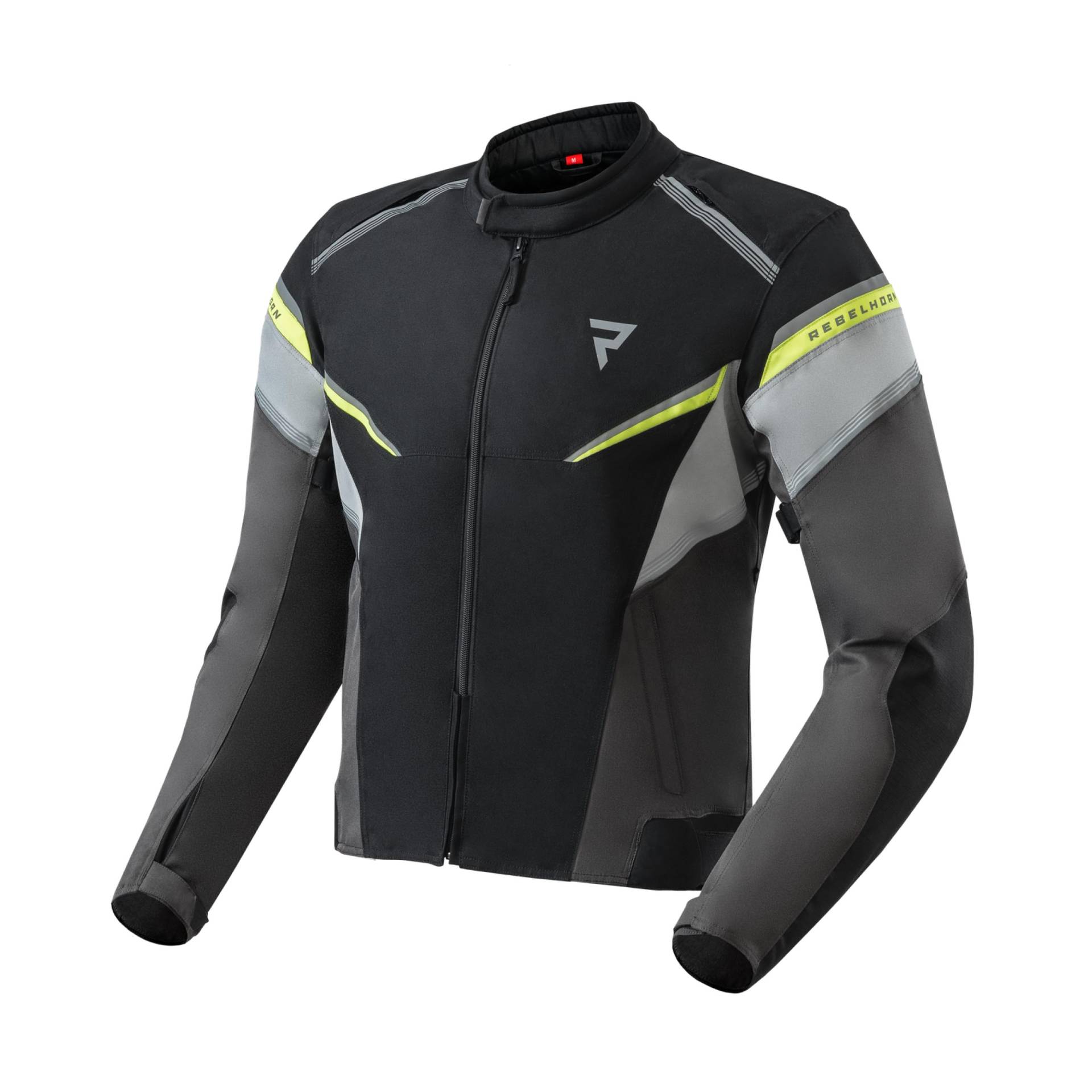 REBELHORN Spark Motorradjacke Herren | Textil | 2 Schichten | Integrierte Membran | Abnehmbar Isolierweste | Ellbogen und Schulterprotektoren Stufe 2 REBELHORN Spark Motorradjacke Herren | Textil | 2 Schichten | Integrierte Membran | Abnehmbar Isolierweste | Ellbogen und Schulterprotektoren Stufe 2 von REBELHORN