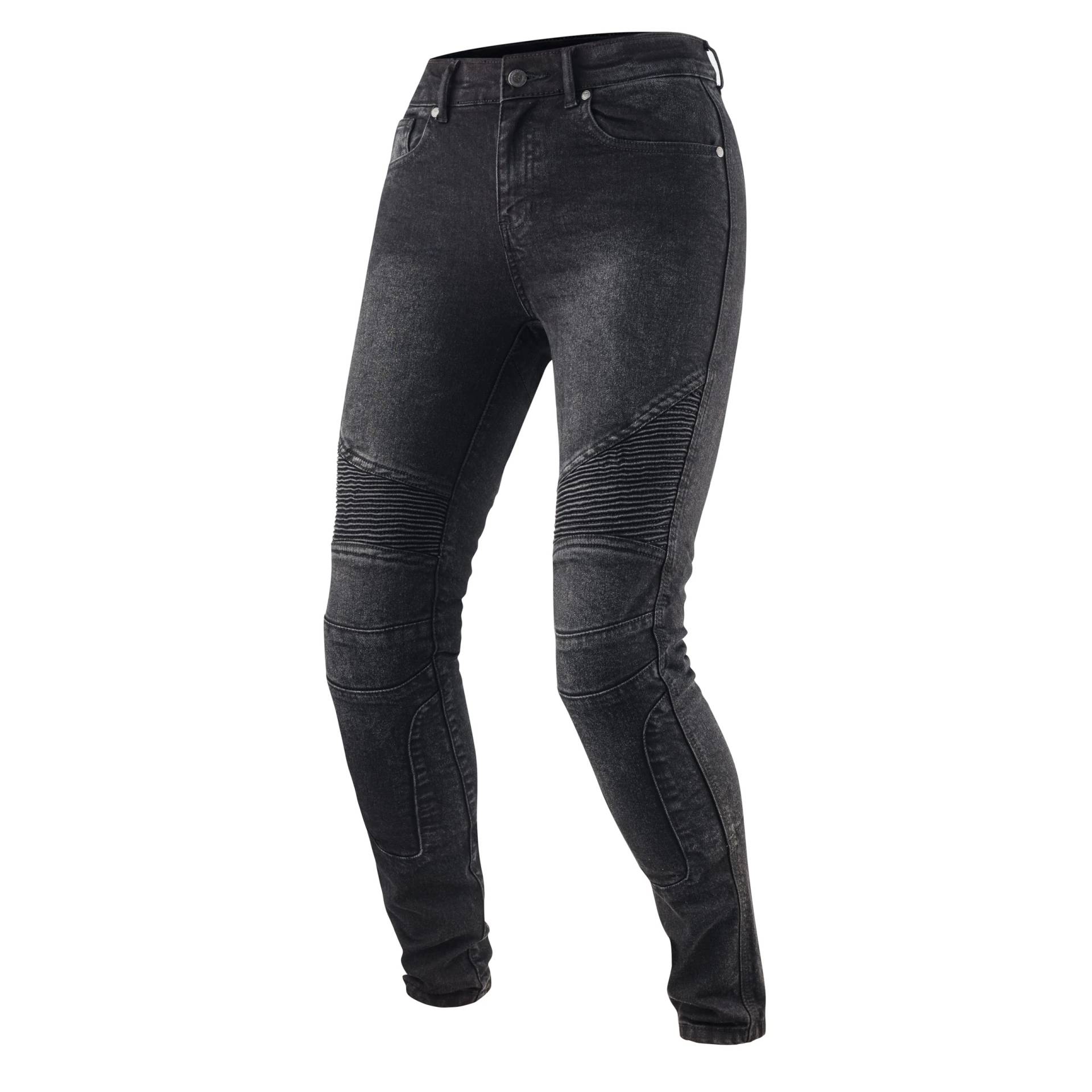 REBELHORN Vandal Lady Motorradjeans Damen | Aramidfaser Futter | SAS-TEC Stufe 2 Knieprotektoren und Stufe 1 Hüftprotektoren | Steißbeinprotektor Tasche | Tapered Fit REBELHORN Vandal Lady Motorradjeans Damen | Aramidfaser Futter | SAS-TEC Stufe 2 Knieprotektoren und Stufe 1 Hüftprotektoren | Steißbeinprotektor Tasche | Tapered Fit von REBELHORN