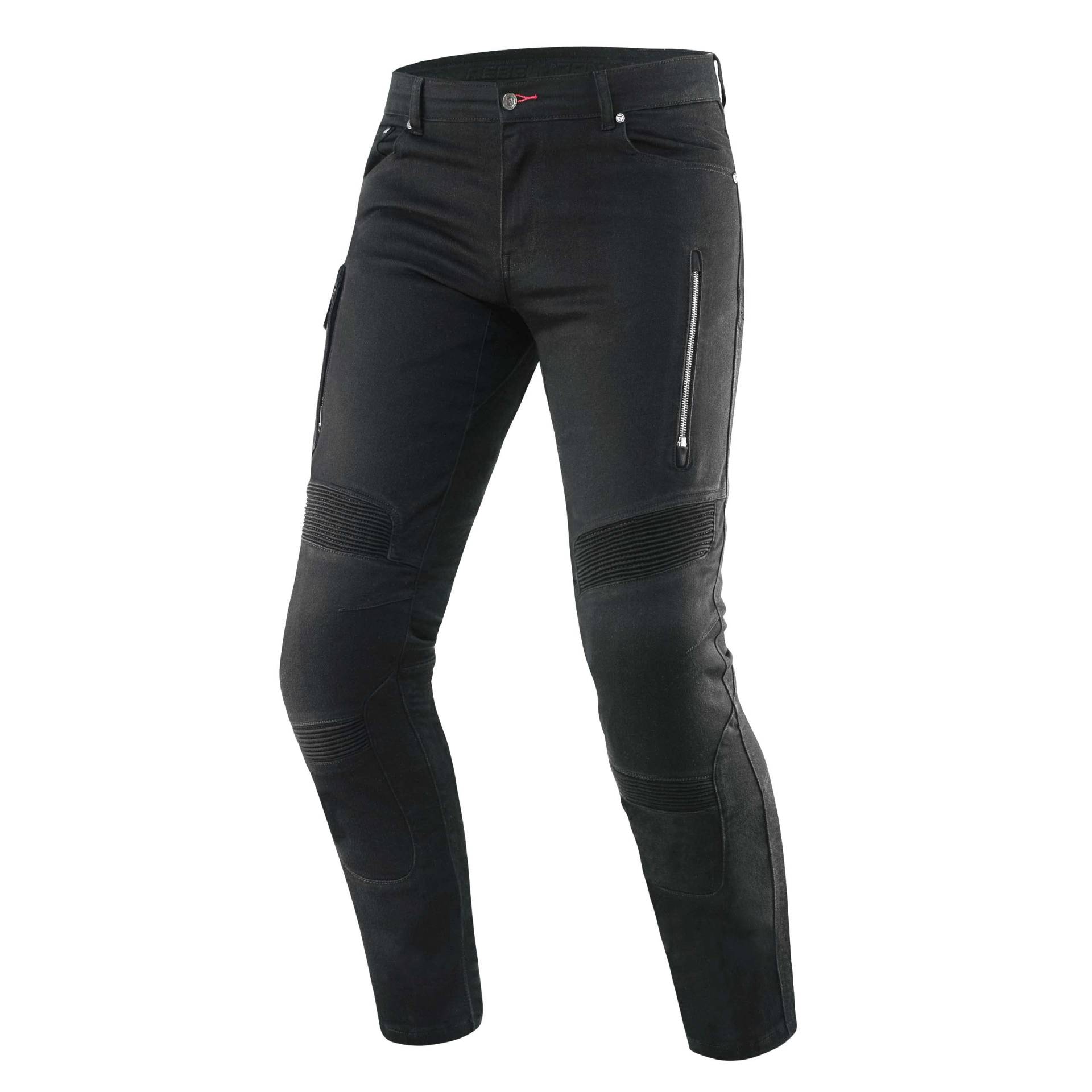 REBELHORN Vandal Twill Motorradhose Herren | Aramidfaser Futter | Knie und Hüftprotektoren | 2 Belüftungskanäle | 6 Taschen | Tapered Fit REBELHORN Vandal Twill Motorradhose Herren | Aramidfaser Futter | Knie und Hüftprotektoren | 2 Belüftungskanäle | 6 Taschen | Tapered Fit von REBELHORN