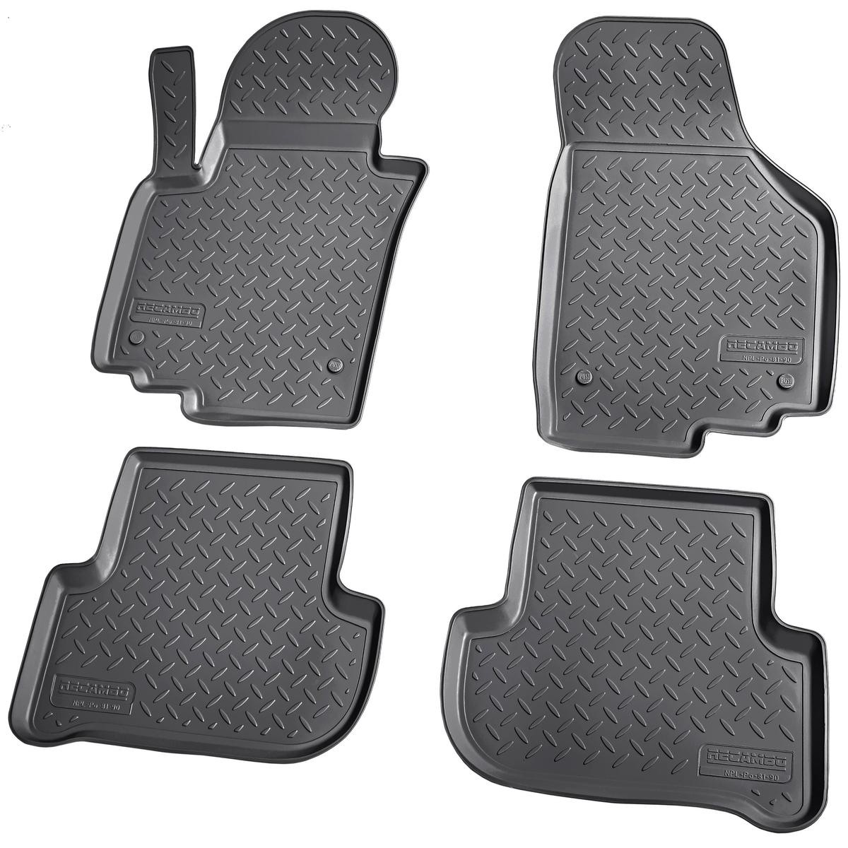 RECAMBO Fußmattensatz VW,SKODA,SEAT F-6360h Autofußmatten RECAMBO Fußmattensatz VW,SKODA,SEAT F-6360h Autofußmatten von RECAMBO