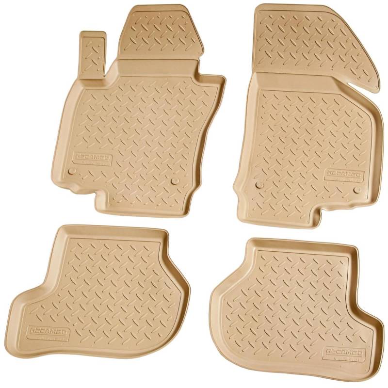 RECAMBO Fußmattensatz VW,SKODA,SEAT F-8412b Autofußmatten von RECAMBO