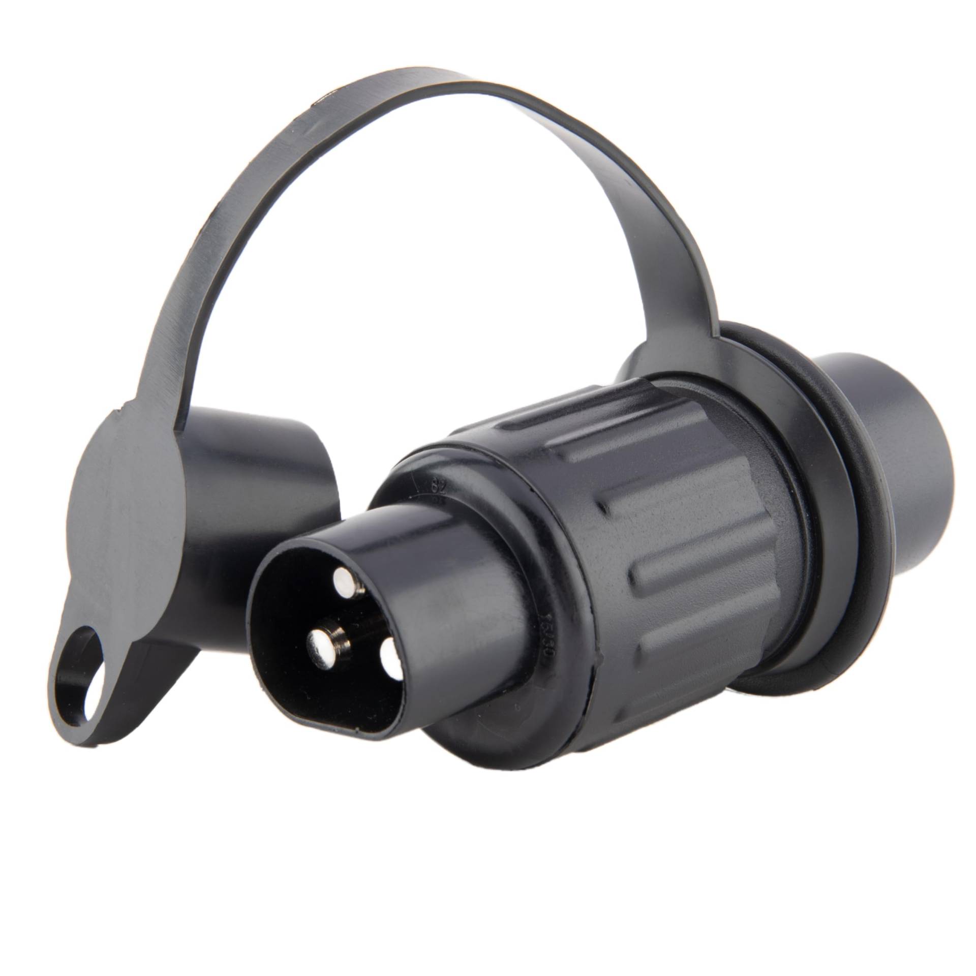 RED WOLF Anhänger Stecker 3 polig 12V DIN 9680 Kunststoff Anhänger Adapter für LKW Pkw Traktor Boot Maschine Wohnwagen Wohnmobile RED WOLF Anhänger Stecker 3 polig 12V DIN 9680 Kunststoff Anhänger Adapter für LKW Pkw Traktor Boot Maschine Wohnwagen Wohnmobile von RED WOLF