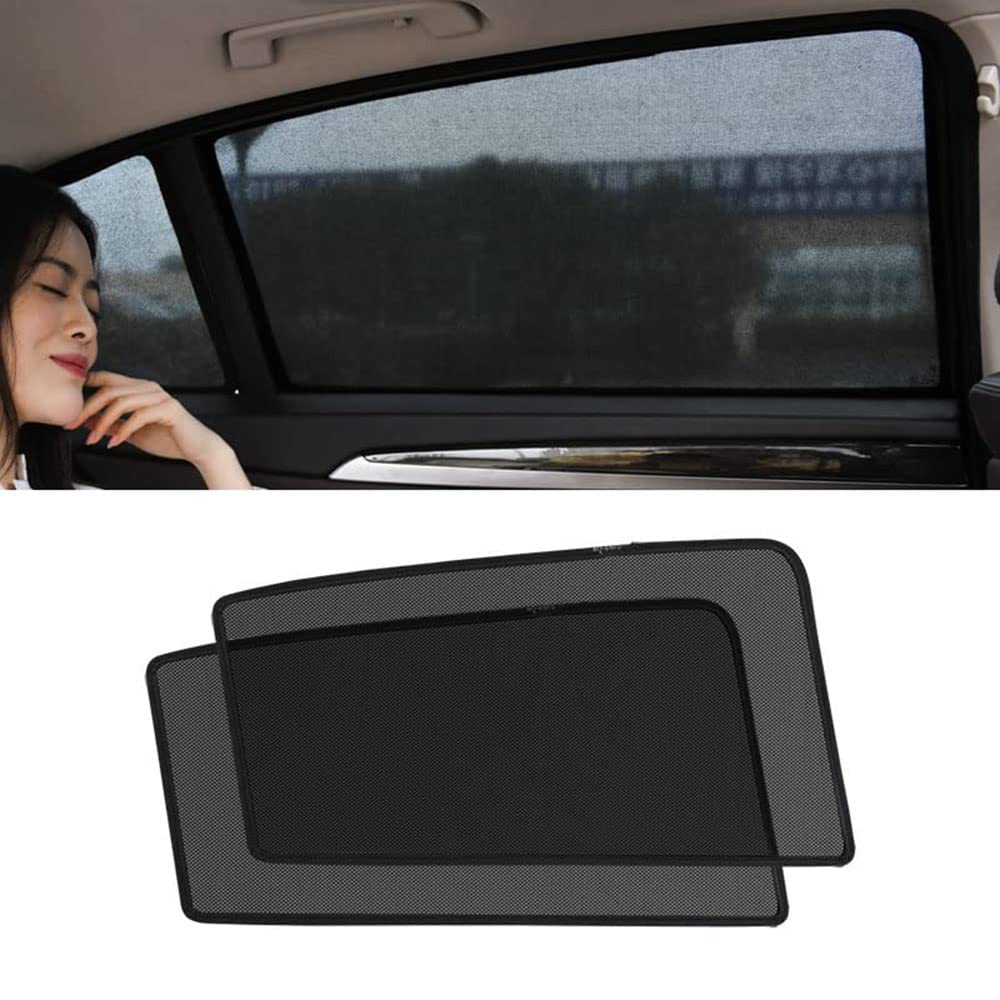 Auto Sonnenschutz Uv-Schutz, für Hyundai IX35 Magnetisch Sonnenschutz Heckscheibe Seitenscheibe Privatsphäre Faltbar ZubehöR,2 Rear Window Auto Sonnenschutz Uv-Schutz, für Hyundai IX35 Magnetisch Sonnenschutz Heckscheibe Seitenscheibe Privatsphäre Faltbar ZubehöR,2 Rear Window von REDOVO