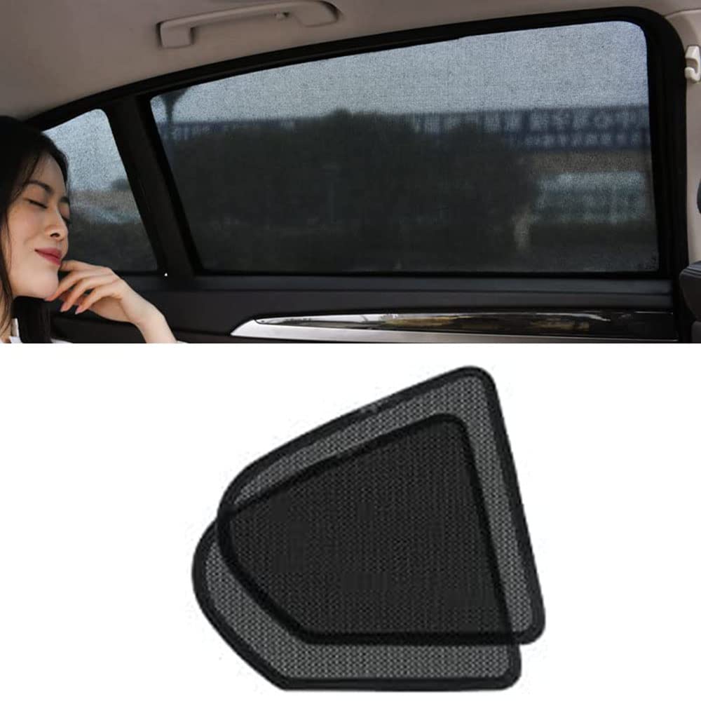 REDOVO Auto Sonnenschutz Uv-Schutz, für Hyundai Tucson 2015-2020 Magnetisch Sonnenschutz Heckscheibe Seitenscheibe Privatsphäre Faltbar ZubehöR,2 Triangular REDOVO Auto Sonnenschutz Uv-Schutz, für Hyundai Tucson 2015-2020 Magnetisch Sonnenschutz Heckscheibe Seitenscheibe Privatsphäre Faltbar ZubehöR,2 Triangular von REDOVO