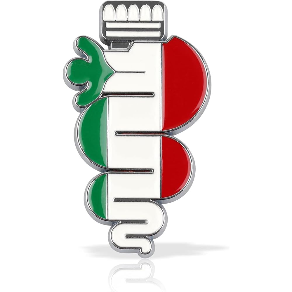 Emblem Logo Aufkleber für Alfa Romeo Giulietta GT Giulia Stelvio Mito 147 156 159 159 166, Logo Cover Aufkleber Vorne/Hinten Kofferraum Logo Abzeichen Aufkleber Autoaufkleber Emblem Abziehbilder von REDVIT