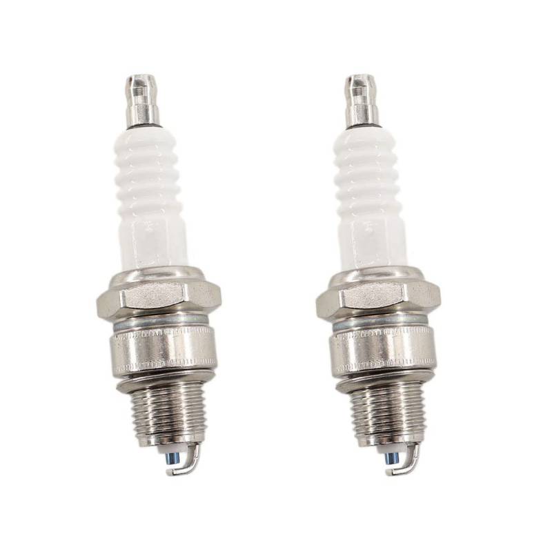 MCHNIC 2x Zündkerze M14-260 Isolator Spezial für Simson BK350 S50 S51 S70 S53 SR50 SR80 KR51/1 KR51/2 SR1 SR2 SR2E SR4-1 SR4-2 SR4-3 SR4-4 ES TS ETS ETZ EMW RT AWO IWL Troll Wiesel von MCHNIC