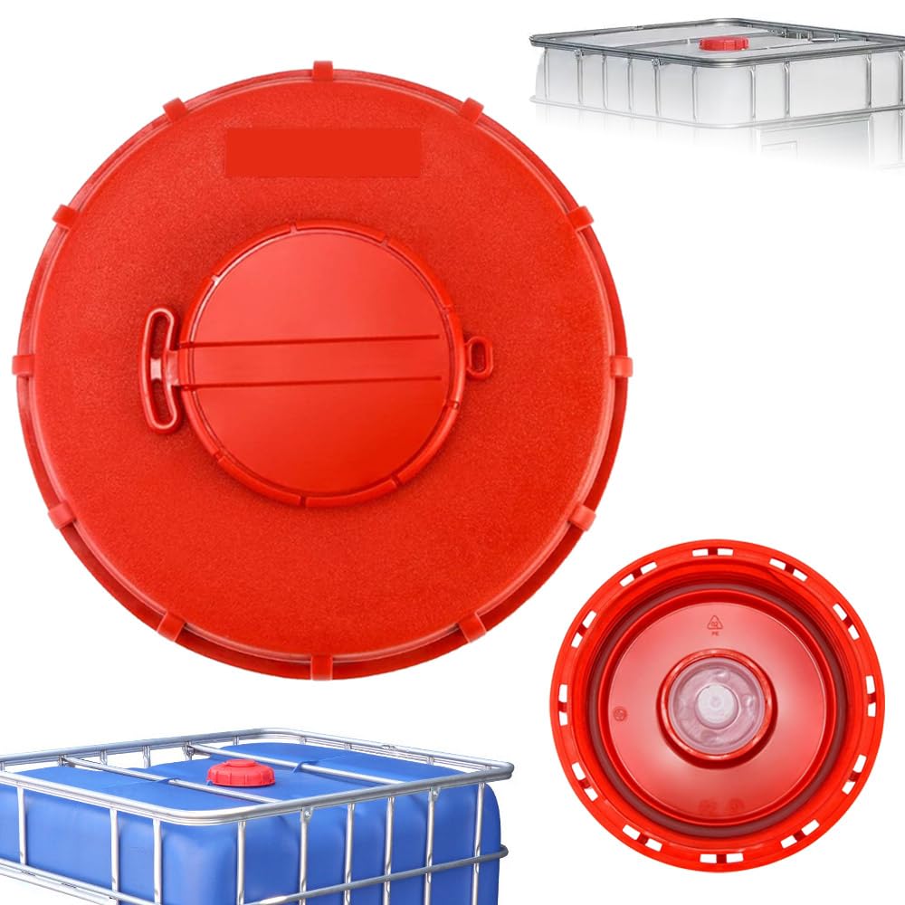REFORUNG IBC Tankdeckel Verschlussdeckel 163mm IBC Tank Deckel PE IBC Container Zubehör Deckel Kunststoff IBC Adapter Kappe Tankdeckel Tankanschluss mit Entlüftung für Wasser Flüssigkeitsspeicher REFORUNG IBC Tankdeckel Verschlussdeckel 163mm IBC Tank Deckel PE IBC Container Zubehör Deckel Kunststoff IBC Adapter Kappe Tankdeckel Tankanschluss mit Entlüftung für Wasser Flüssigkeitsspeicher von REFORUNG