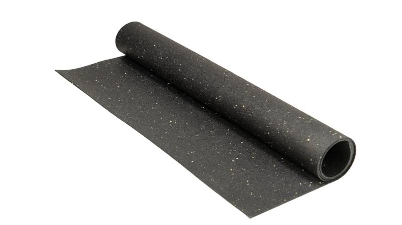 REGUPOL 1720 Antirutschmatte Ladungssicherung Gummigranulat Rolle 12000 mm Bautenschutzmatte 3 mm Höhe Antirutschmatte LKW 800 mm Anhänger PKW Gummimatte von REGUPOL