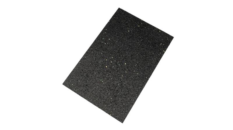 REGUPOL 4 Stück Antirutschmatte Ladungssicherung Gummigranulat Bautenschutzmatte Terassen Pads Antirutschmatte LKW Anhänger PKW Gummimatte (200 x 300 x 8 mm) von REGUPOL