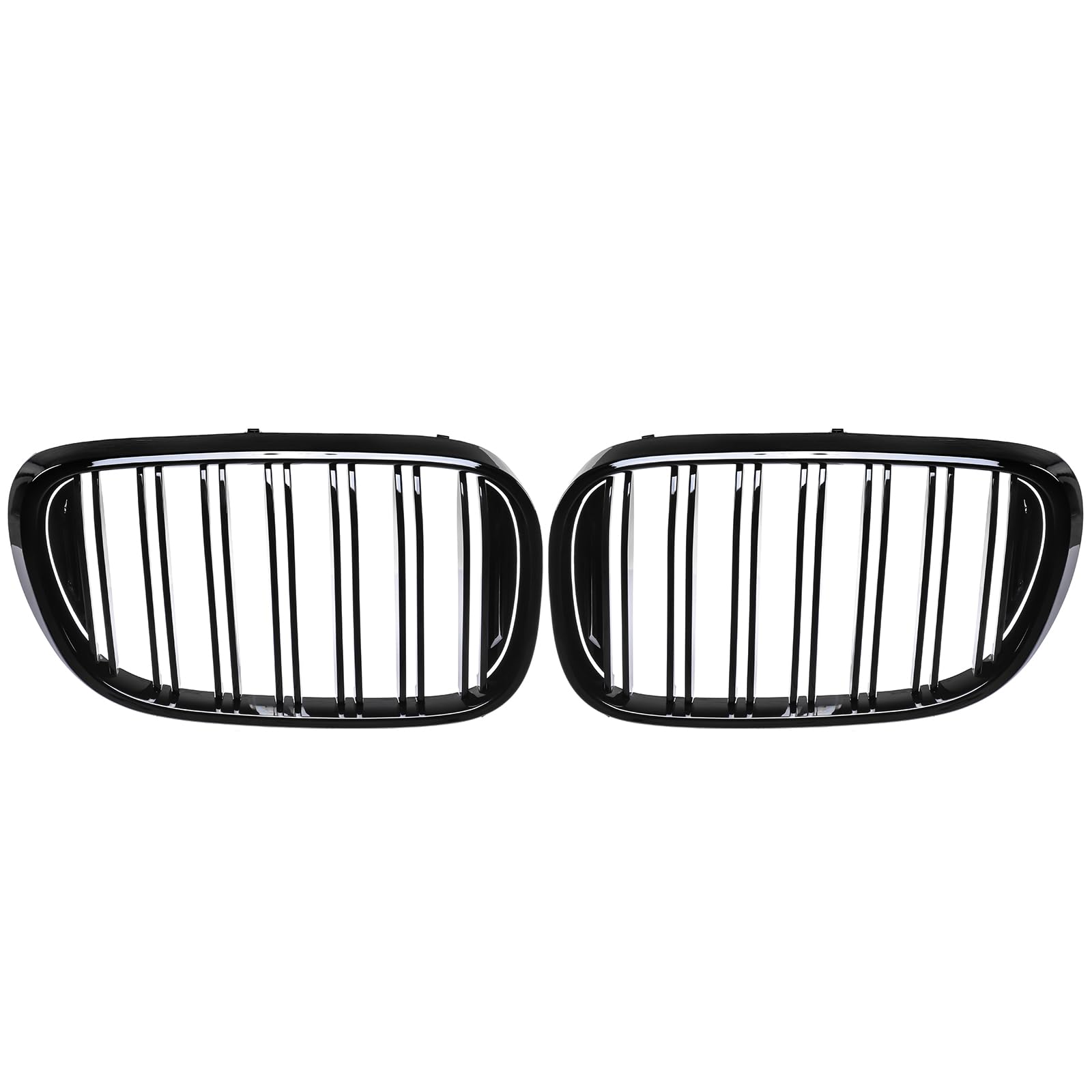 Kühlergrill Nieren Doppelsteg passend für BMW 7er G11 G12 2015-2019 Klavierschwarz Kühlergrill Nieren Doppelsteg passend für BMW 7er G11 G12 2015-2019 Klavierschwarz von REINKO