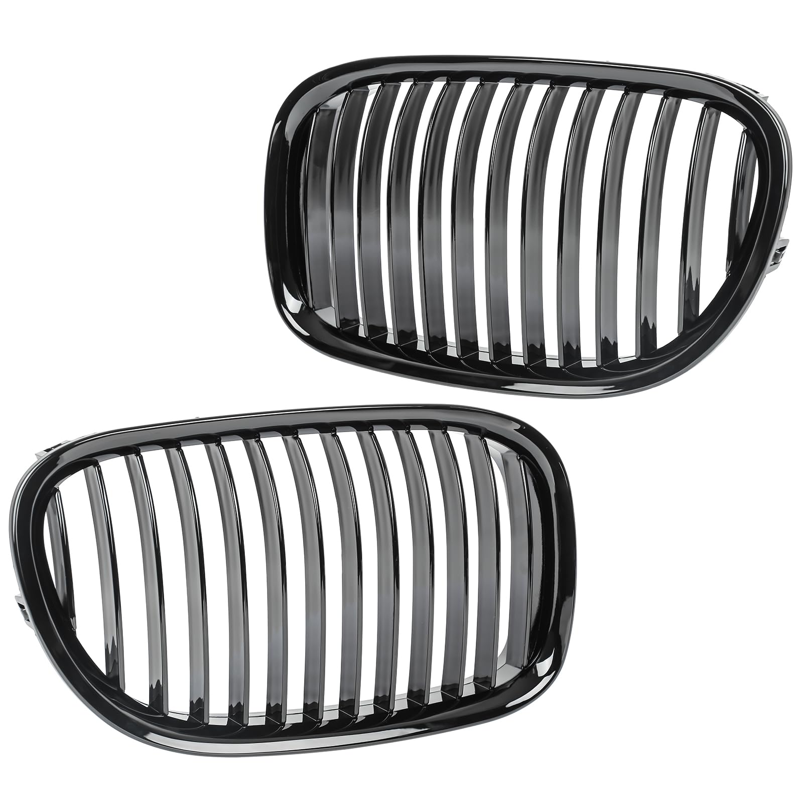 Kühlergrill Nieren Einzelsteg passend für BMW 7er F01 F02 F03 F04 Bj. 08-12 Klavierschwarz Kühlergrill Nieren Einzelsteg passend für BMW 7er F01 F02 F03 F04 Bj. 08-12 Klavierschwarz von REINKO