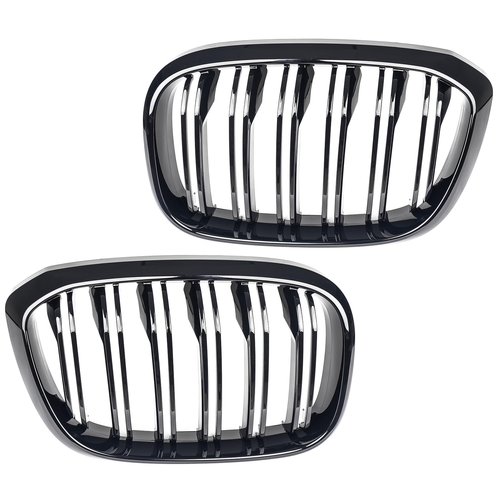 Nieren Grill Doppelsteg passend für BMW X3 G01 X4 G02 klavierschwarz Nieren Grill Doppelsteg passend für BMW X3 G01 X4 G02 klavierschwarz von REINKO