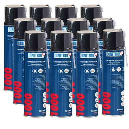 12 x Dinitrol 1000 klar Hohlraum, Wachs 500 ml Aerosol 12 x Dinitrol 1000 klar Hohlraum, Wachs 500 ml Aerosol von REJEL