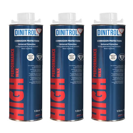 3 x 1 Liter Dinitrol High Performance Unterboden Wachs klar Wasser reinigen 3 x 1 Liter Dinitrol High Performance Unterboden Wachs klar Wasser reinigen von REJEL