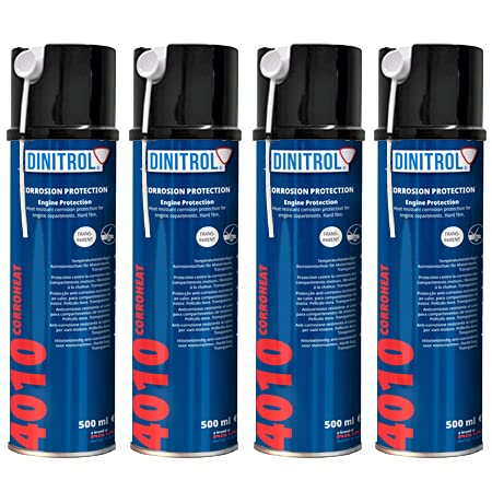 REJEL Dinitrol Klares Wachs für hohe Temperaturen, 4 x 500 ml Aerosol-Spraydosen REJEL Dinitrol Klares Wachs für hohe Temperaturen, 4 x 500 ml Aerosol-Spraydosen von REJEL