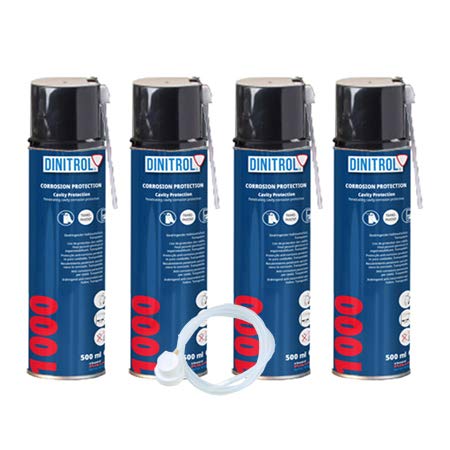 REJEL Dinitrol 1000 Klares Hohlraumwachs, 500 ml Aerosol + 600 mm Verlängerungsdüse, 4 Stück REJEL Dinitrol 1000 Klares Hohlraumwachs, 500 ml Aerosol + 600 mm Verlängerungsdüse, 4 Stück von REJEL