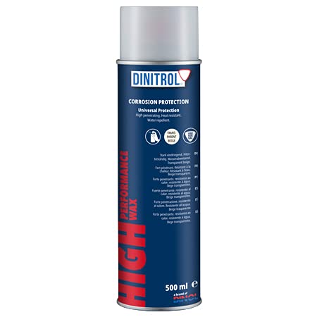 REJEL Dinitrol High Performance Unterboden Wachs klar 500 ml Aerosol Wasser reinigen REJEL Dinitrol High Performance Unterboden Wachs klar 500 ml Aerosol Wasser reinigen von REJEL