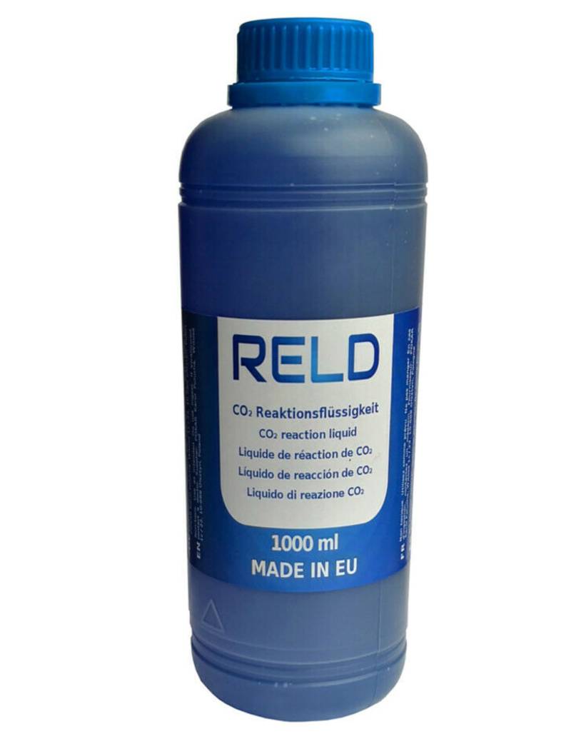 RELD CO2 Reaktionsflüssigkeit Zylinderkopf Dichtung Tester CO2 Leck Kühlwasser prüfen CO2-Lecktester Rapid Engine Leak Detector 1000ml 1L von RELD