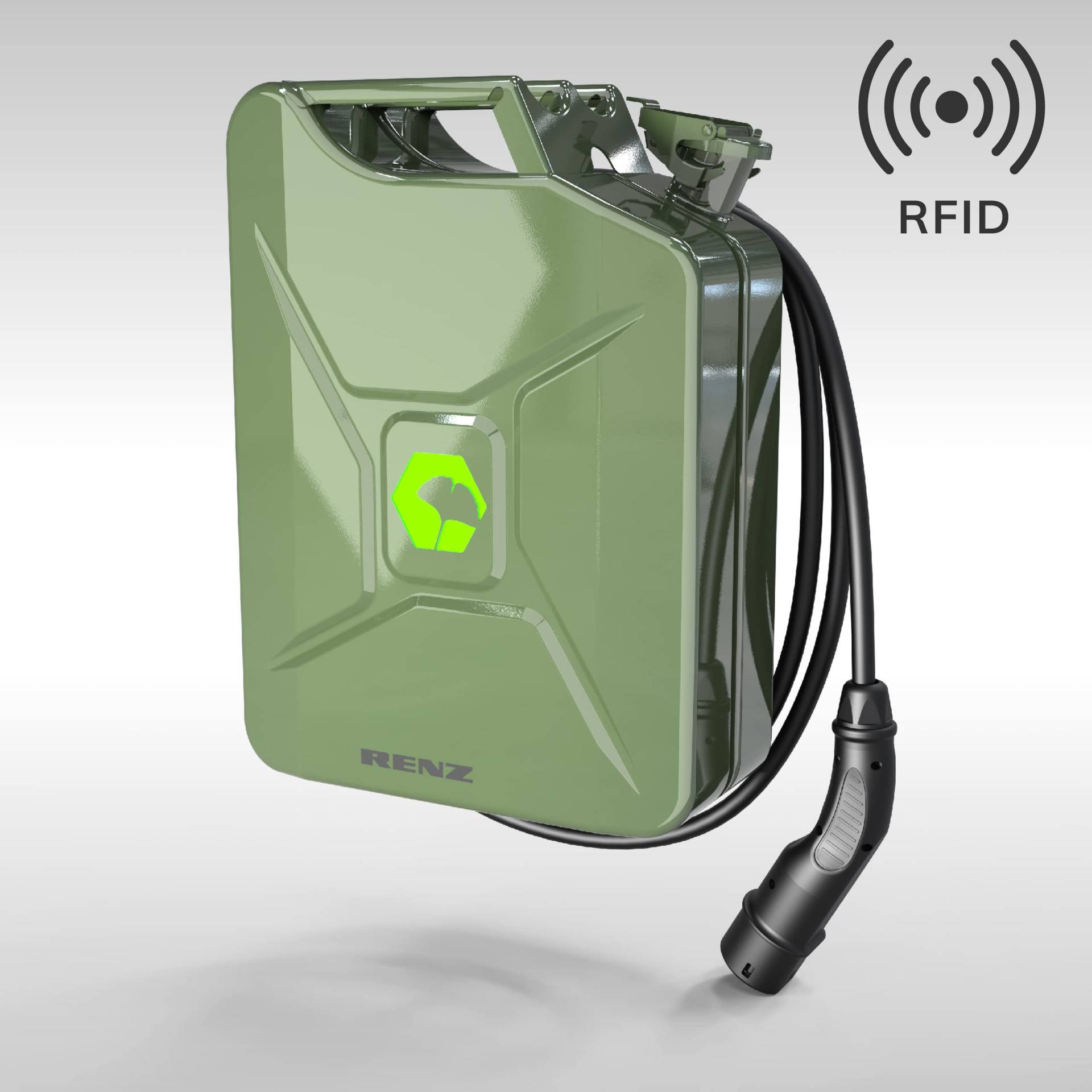 POWER2CAR Fuel | RFID (Olive) von Renz