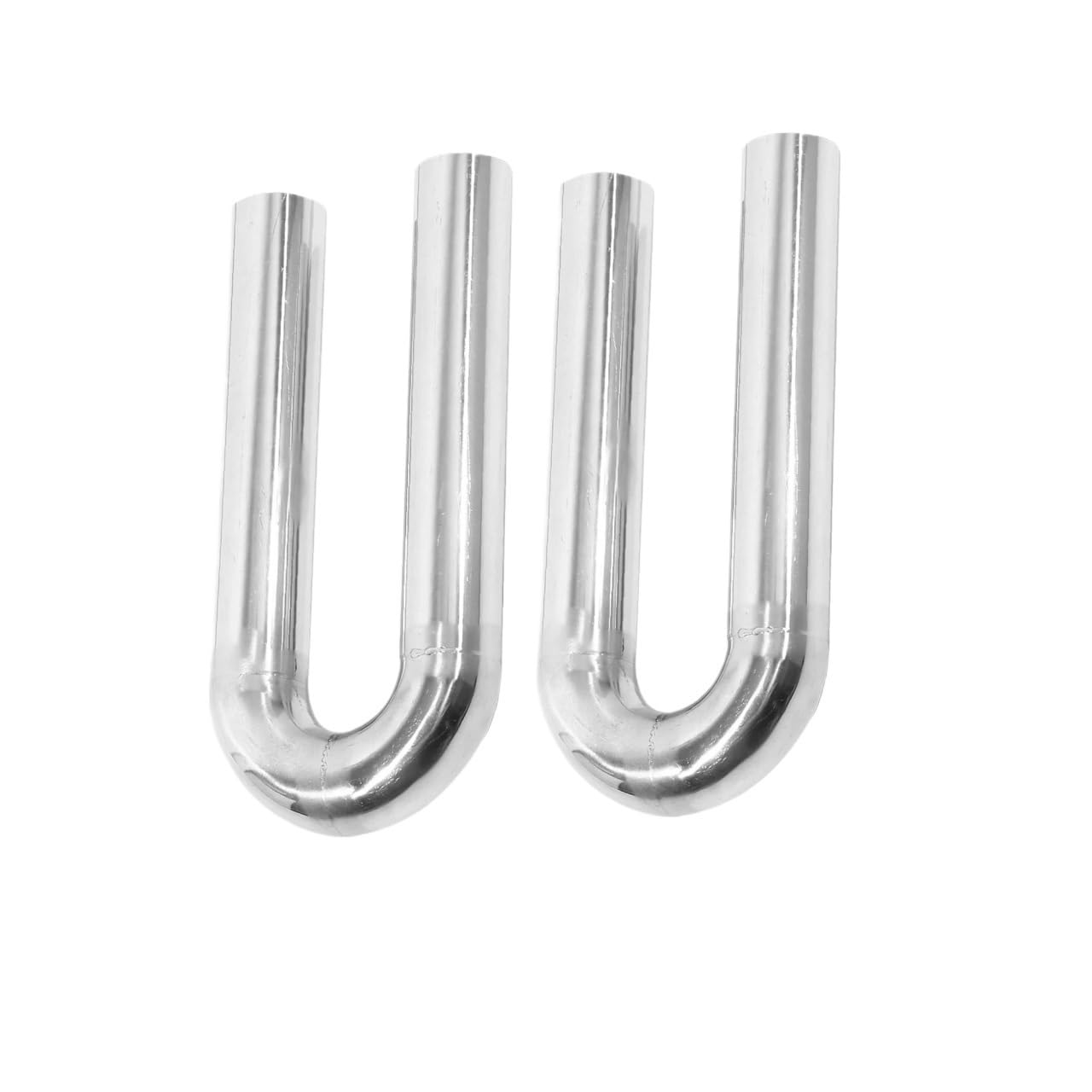 180-Grad-Auspuffrohr 51mm 57mm 63mm 89mm Außendurchmesser Edelstahl Universal-Auspuffrohr Mit Dornbiegung Abgasrohrleitungen(2pcs 63mm) von REOKIP