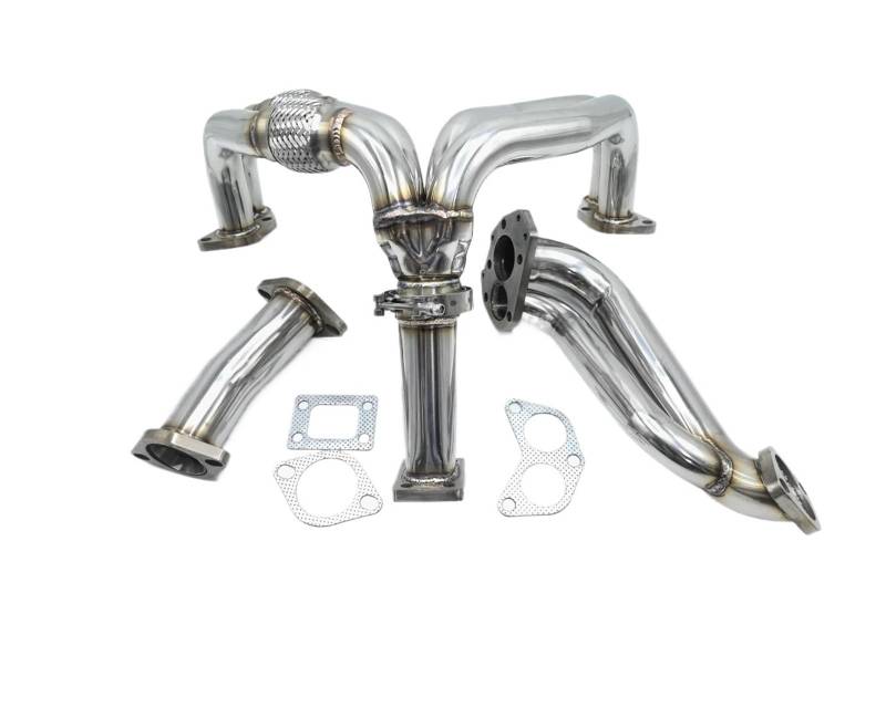 Abgaskrümmer Mit Donwpipe Für Toyota 86 Für Scion FR-S 2017 2018 2019 2020 2021 Abgasrohrleitungen von REOKIP