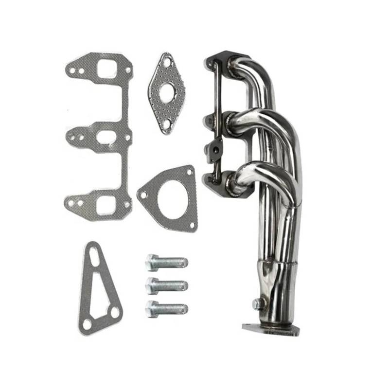 Auspuff Sockel Verteiler Edelstahl Für Mazda RX8 1.3L 2003 2004 2005 2006 2007 2008 2009 2010 Abgasrohrleitungen von REOKIP