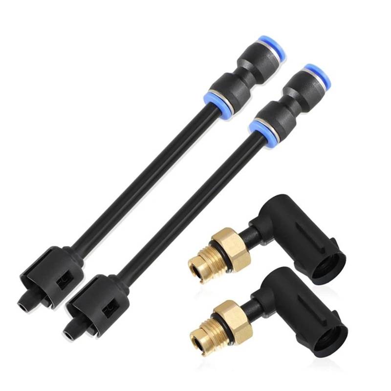 Auto 2PCS Suspension Ellenbogen Air Strut Reparatur Kits Mit Schläuche 68084809AA Für Jeep Für Grand Cherokee 2011-2020 von REOKIP