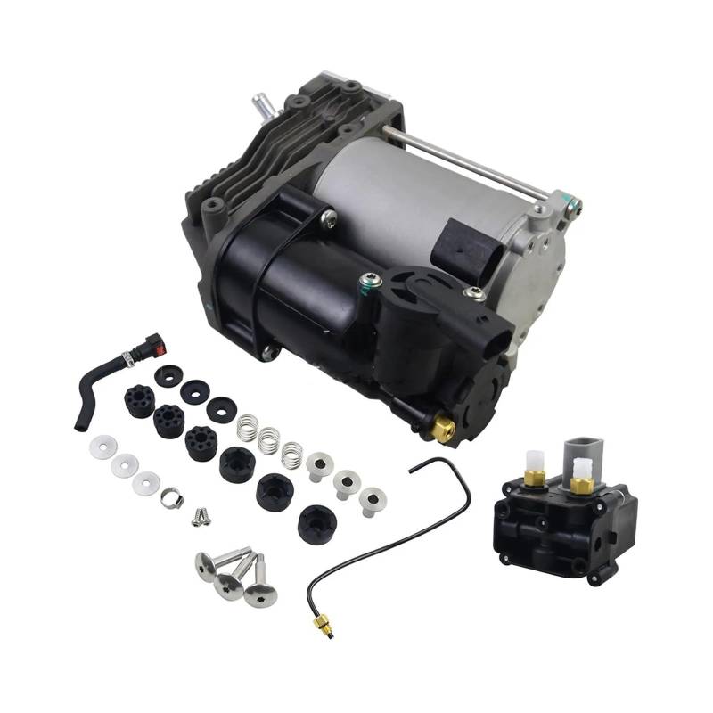 Auto Für B&MW X5 E70 X6 E71 E72 37226775479 37206859714 37206789938 Luftfederung Kompressor Pumpe/Ventil Mit 2 Ecke von REOKIP