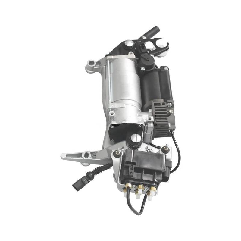 Auto Für Q7 4LB 2006-2012 2013 2014 2015 Luftfederung Kompressor Pumpe Mit Halterung + Block Ventil + Rohr Montage von REOKIP
