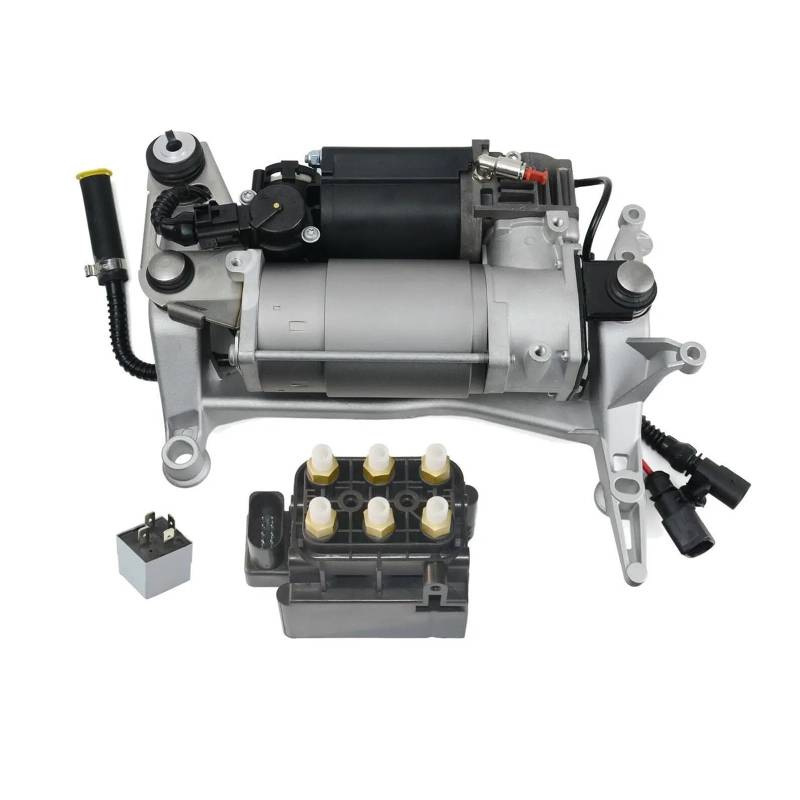 Auto Für VW Für Touareg 2004-2010 Luftfederung Kompressor & Halterung & Magnet 7L0616007A 7L0616007B 7L0616007C 7L061600 von REOKIP