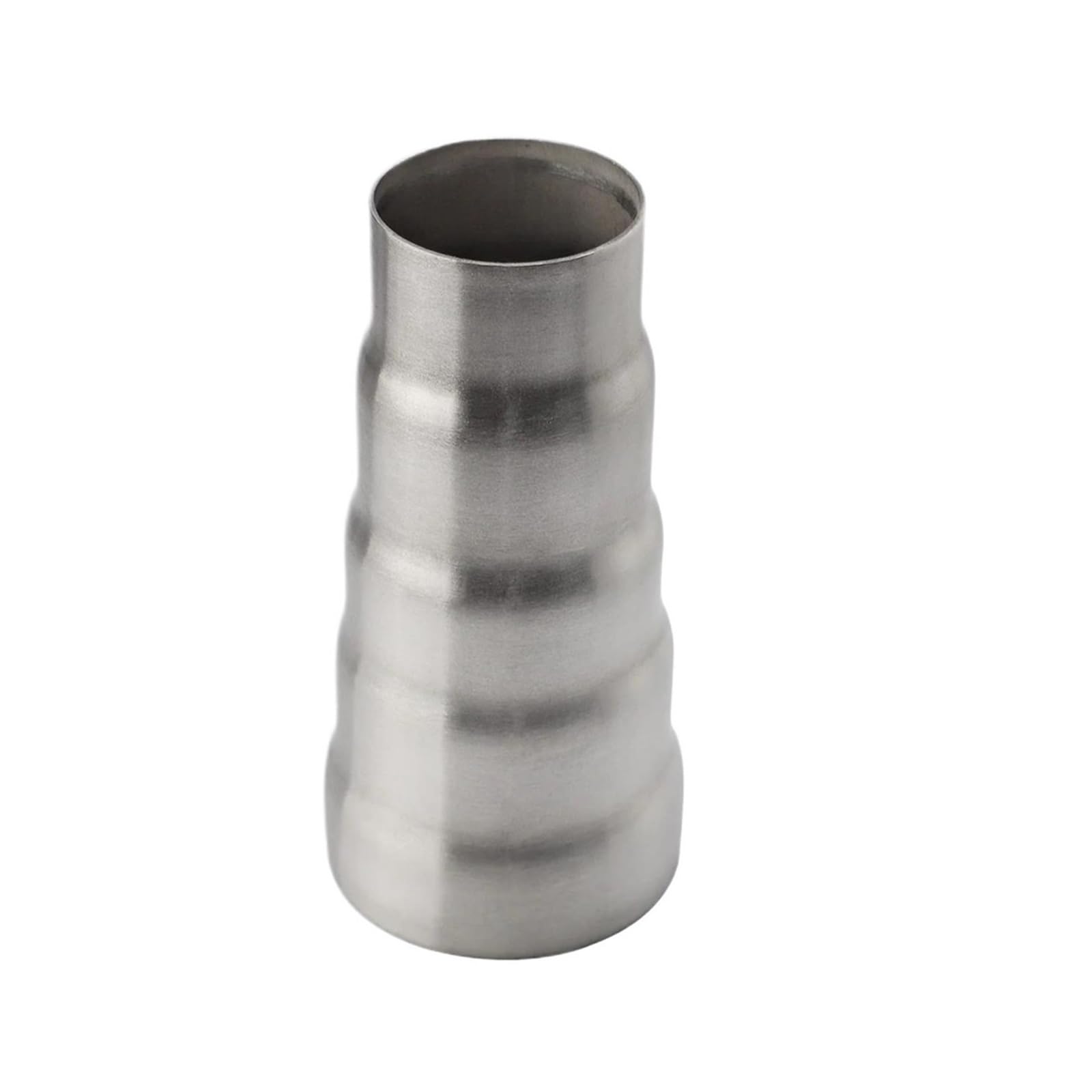 Edelstahl-Abgasreduzier-Verbindungsrohr AD 51–76mm 57–76mm 5-stufiger Reduzieradapter Für Ansaugrohranschluss Abgasrohrleitungen(5L (49MM-71MM)) von REOKIP