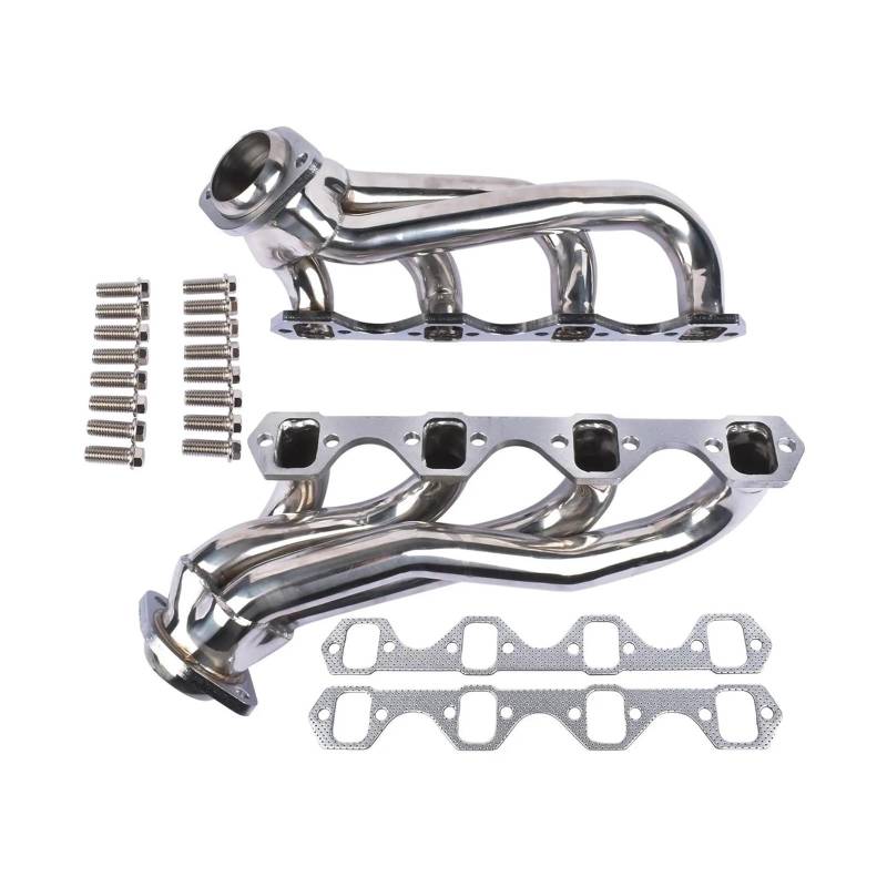 Edelstahl-Auspuffkrümmer Für F&ord Für Mustang 5.0 V8 GT/LX/SVT Baujahre 1979–1993 Abgasrohrleitungen von REOKIP