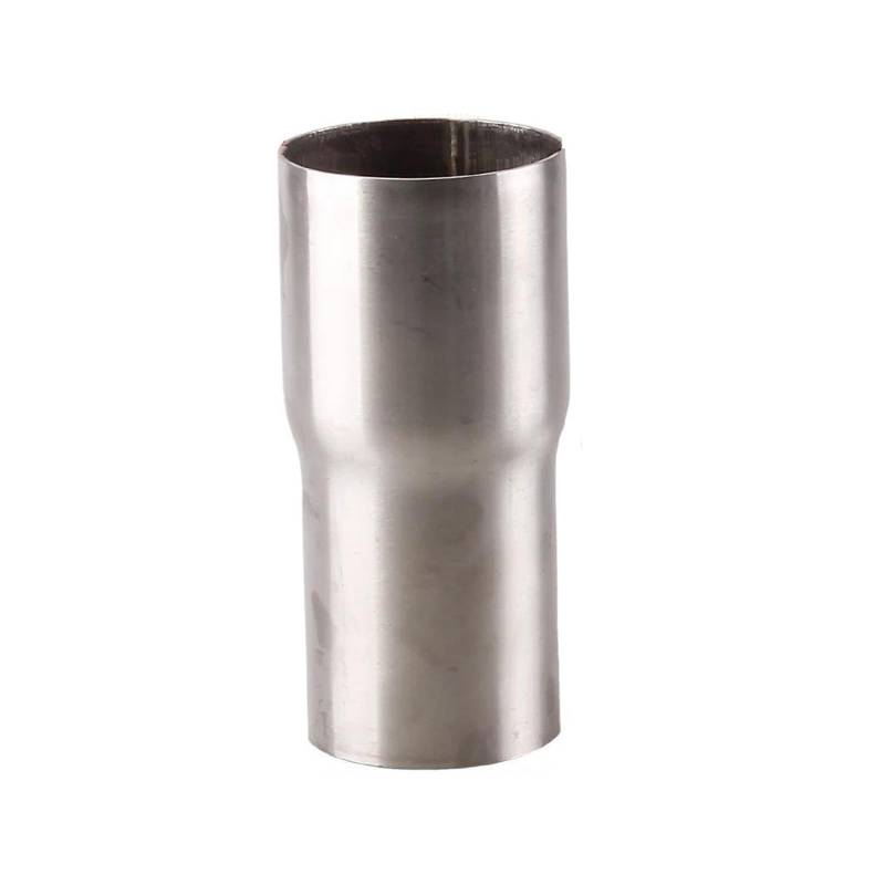 Edelstahl-Außendurchmesser: 5,1 cm, 5,6 cm, 6,3 cm, 7,6 cm Auto-Auspuff-Reduzierstück Rohradapter Ansaugrohr-Verbindungsstück Abgasrohrleitungen(51MM-57MM) von REOKIP