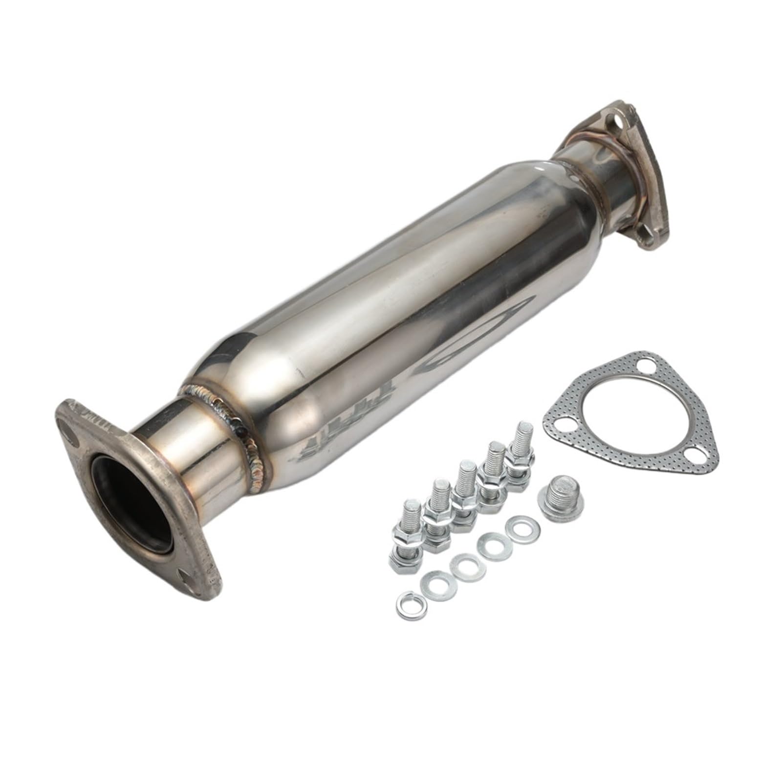 Edelstahl High Flow Auspuffrohr Auspuff Test Rohr Für Civic CRX Für Acura Für Integra EPMF9001 Abgasrohrleitungen Edelstahl High Flow Auspuffrohr Auspuff Test Rohr Für Civic CRX Für Acura Für Integra EPMF9001 Abgasrohrleitungen von REOKIP