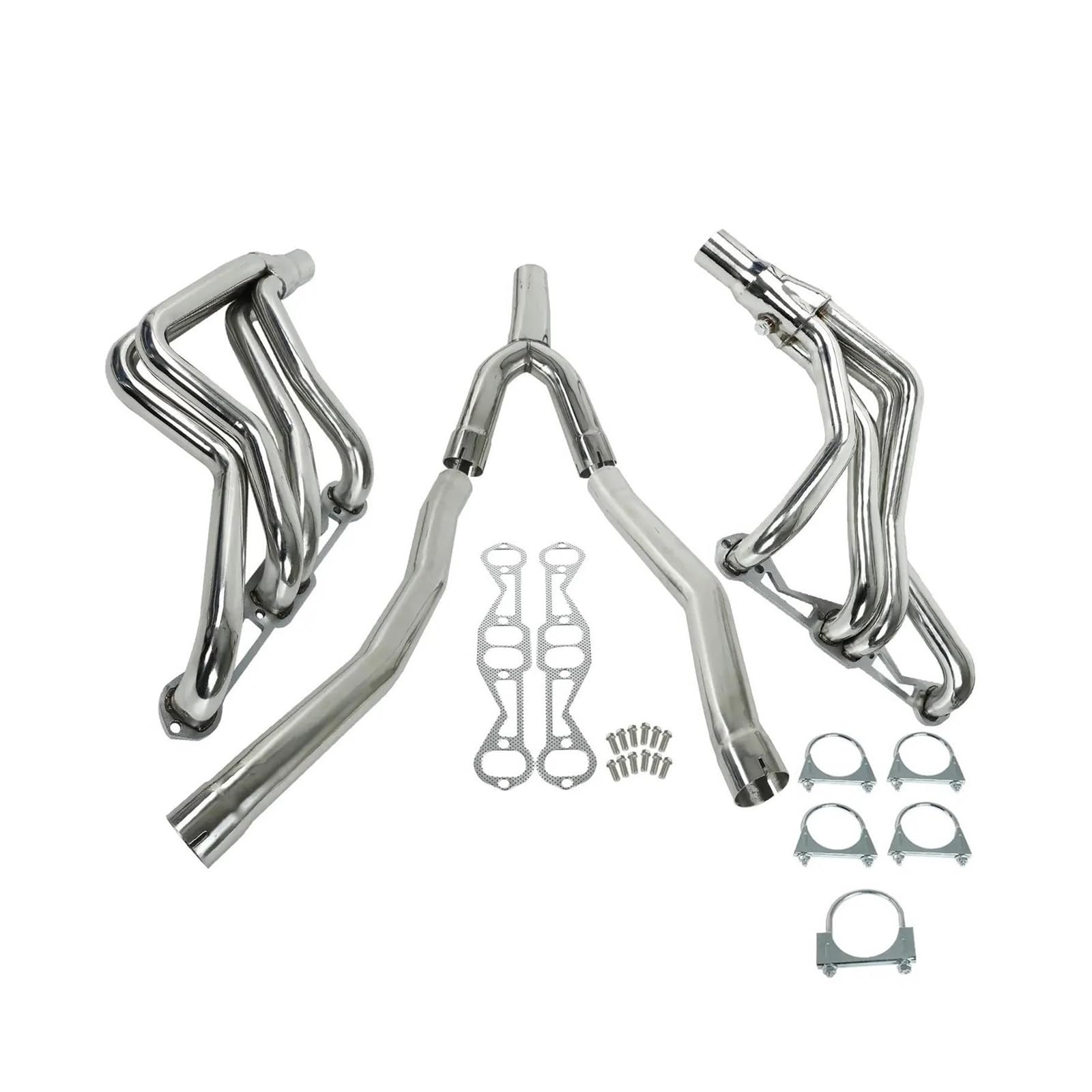 Für C&hevrolet Für Camaro SBC 5.0/5,7 V8 1982-1988 1989 1990 1991 1992 Auspuffkrümmer + Y-Rohr Abgasrohrleitungen von REOKIP