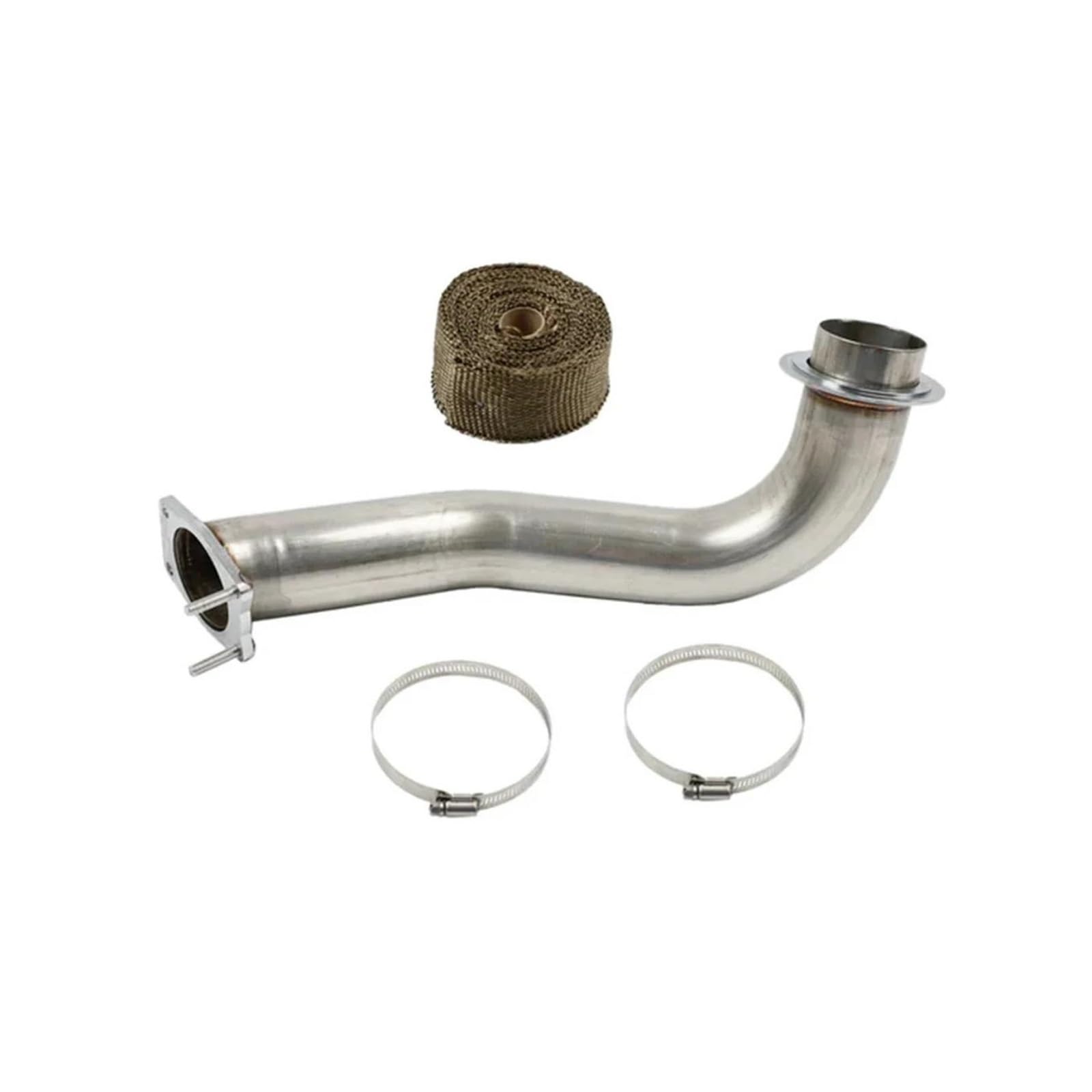 Für C&hevrolet Für Silverado 2017-2023 3,5 Zoll Auspuff Fallrohr L5P Fallrohr Auspuff L5p Fallrohr Abgasrohrleitungen(L5p Downpipe) von REOKIP