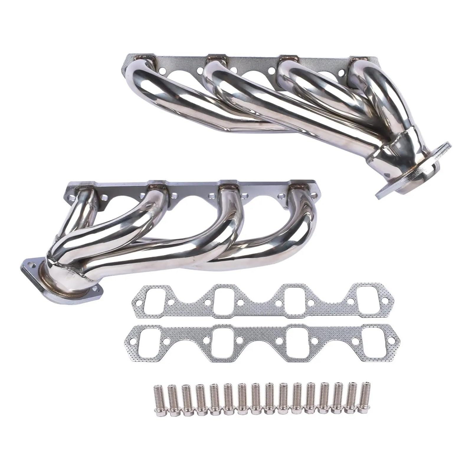 Für F&ord Für Mustang 5.0 V8 GT/LX/SVT Baujahre 1979–1993 Edelstahl-Auspuffkrümmer Abgasrohrleitungen Für F&ord Für Mustang 5.0 V8 GT/LX/SVT Baujahre 1979–1993 Edelstahl-Auspuffkrümmer Abgasrohrleitungen von REOKIP