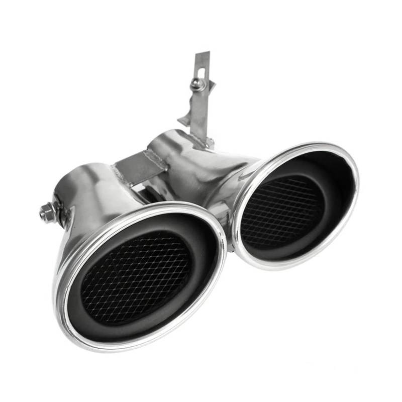 Für Mercedes Für Benz C-Klasse W203 C240 ​​​​C320 2001-2006 Auto Edelstahl-Hinterrohr-Auspuffschalldämpfer Abgasrohrleitungen von REOKIP