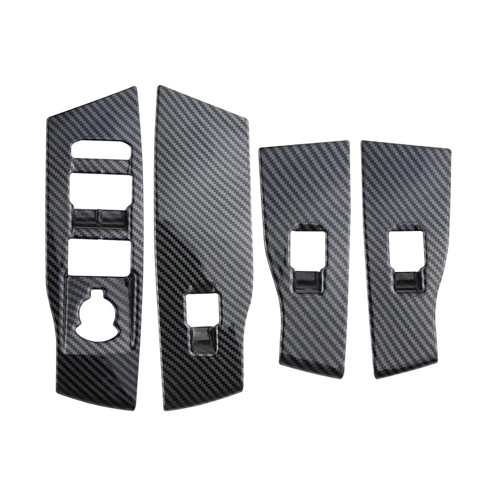 REOKIP Auto 4Pcs Auto Tür Fensterheber Panel Abdeckung Aufkleber Für VW Für T-Cross 2018 2019 2020 2021 2022 2023 LHD Interieurleisten REOKIP Auto 4Pcs Auto Tür Fensterheber Panel Abdeckung Aufkleber Für VW Für T-Cross 2018 2019 2020 2021 2022 2023 LHD Interieurleisten von REOKIP